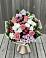 Букет цветов из: Альстромерии, Гвоздики, Розы и Хризантемы в Воскресенском
