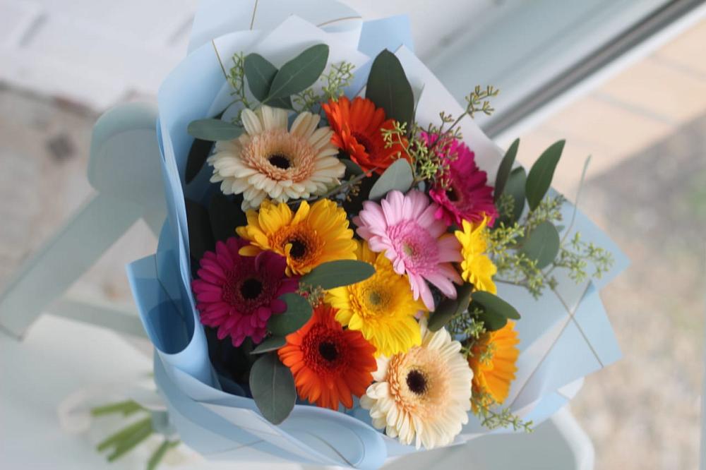 Букет цветов из: Герберы в Воскресенском