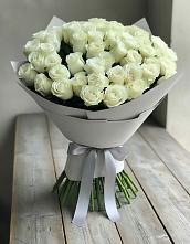 Букет 35 Белых роз в Воскресенском