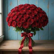 Букет Красные розы Блэк Меджик в Воскресенском
