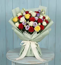 Букет цветов из:  Розы в Воскресенском