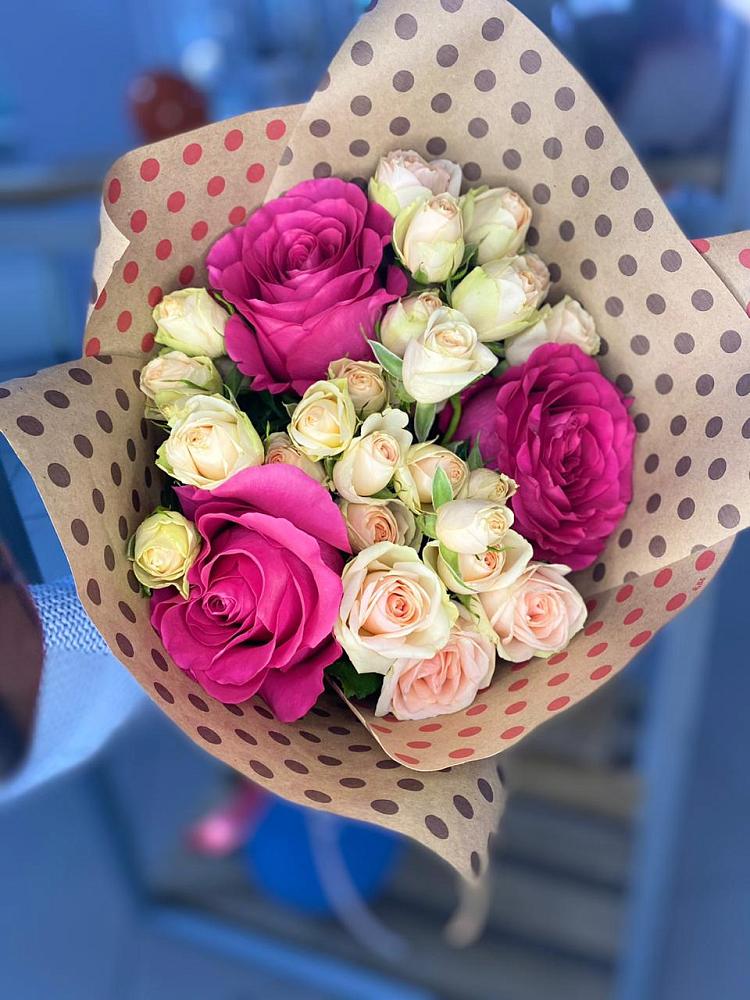 Букет цветов из: Розы в Воскресенском