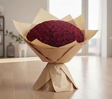 Букет 101 Красная роза в Воскресенском