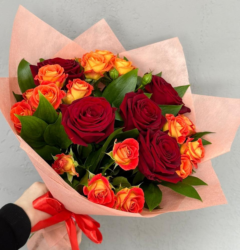 Букет Любовь и восторг в Воскресенском