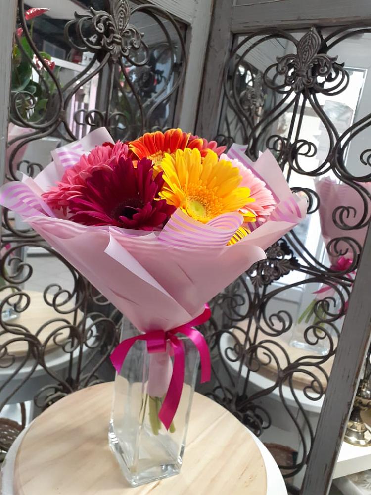 Букет цветов из: Герберы в Воскресенском