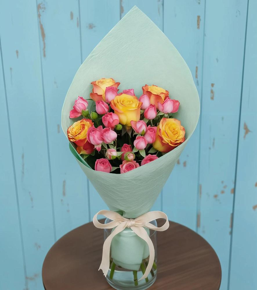 Букет цветов из: Розы в Воскресенском