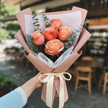 Букет цветов из:  Розы в Воскресенском