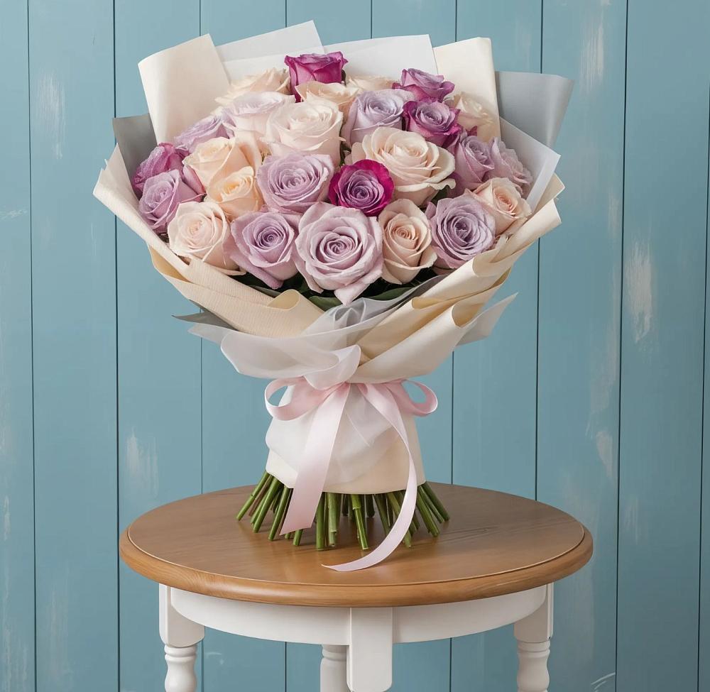 Букет цветов из: Розы в Воскресенском