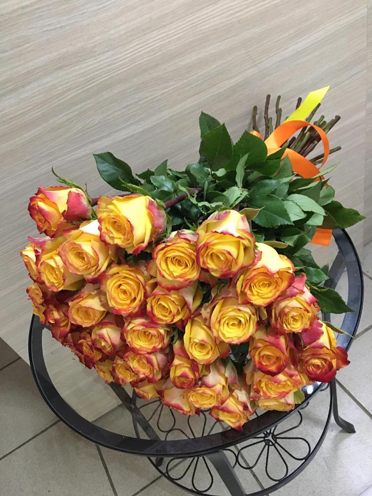 Букет Желтые розы в Воскресенском