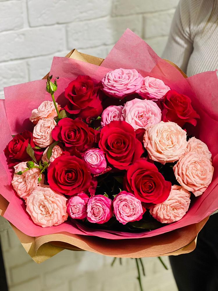 Букет цветов из: Розы в Воскресенском