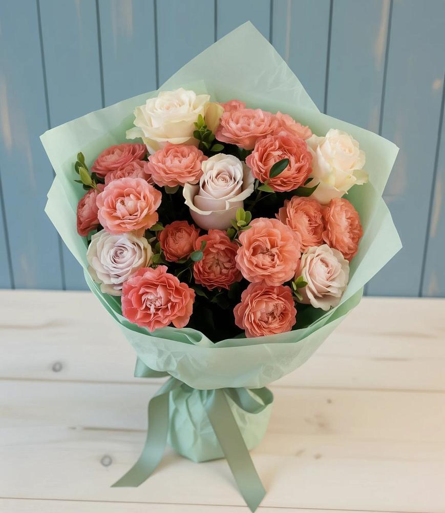 Букет цветов из: Розы в Воскресенском