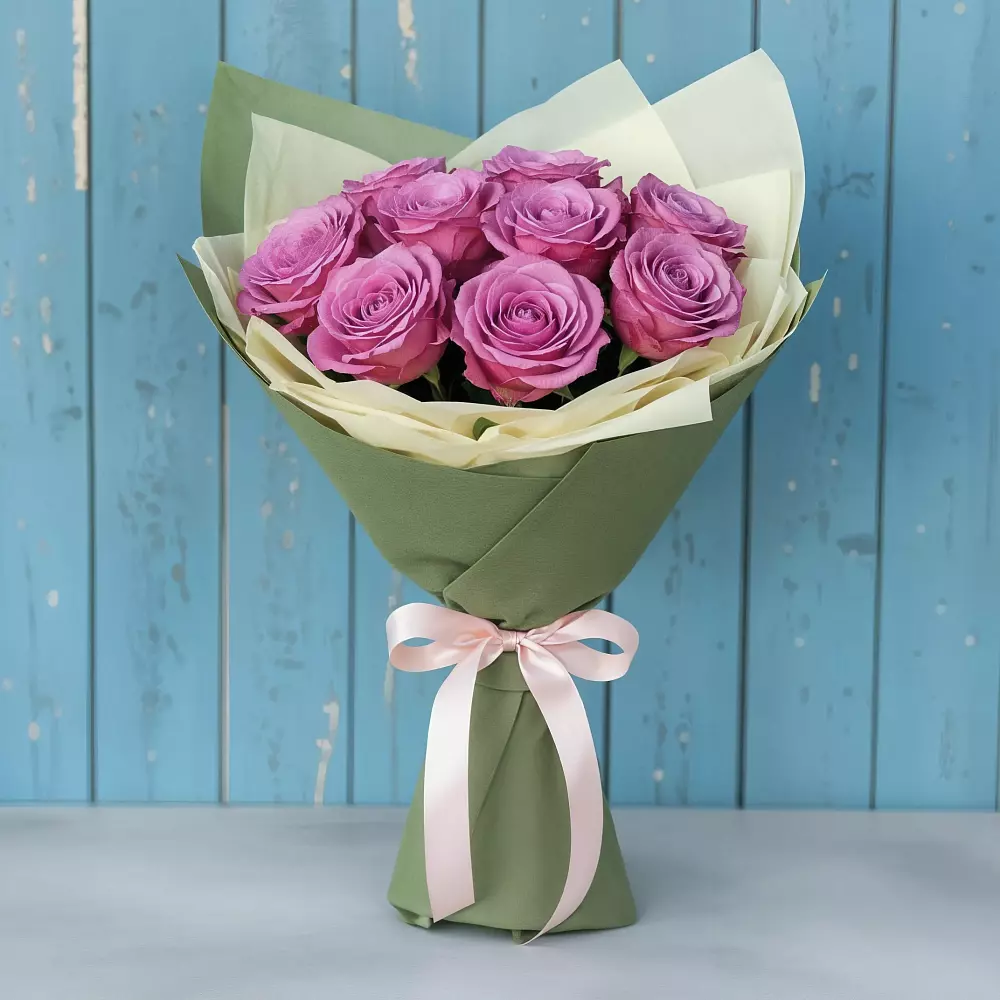 Букет Розы Фёрст Леди в Воскресенском