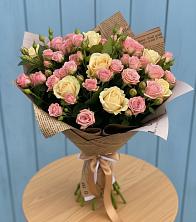Букет цветов из:  Розы в Воскресенском