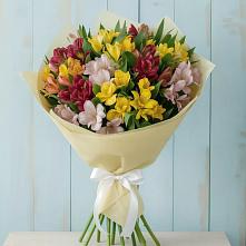 Букет цветов из:  Альстромерии в Воскресенском