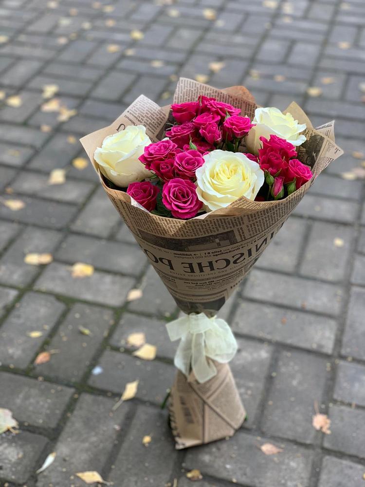 Букет цветов из: Розы в Воскресенском