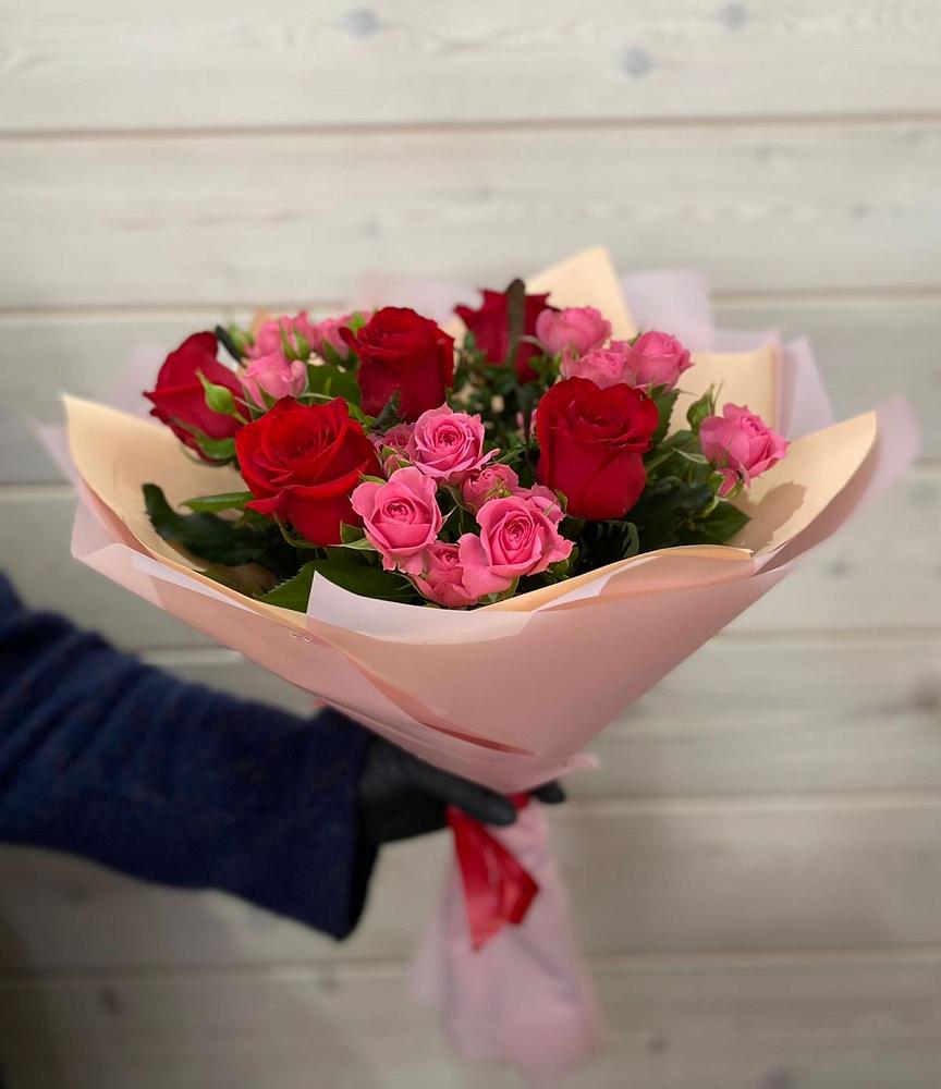 Букет цветов из: Розы в Воскресенском