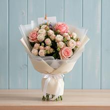 Букет цветов из:  Розы в Воскресенском