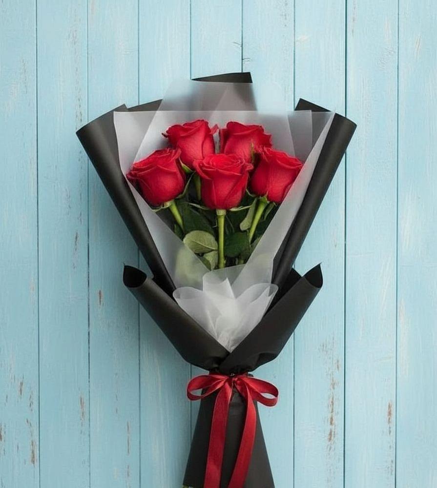 Букет цветов из: Розы в Воскресенском